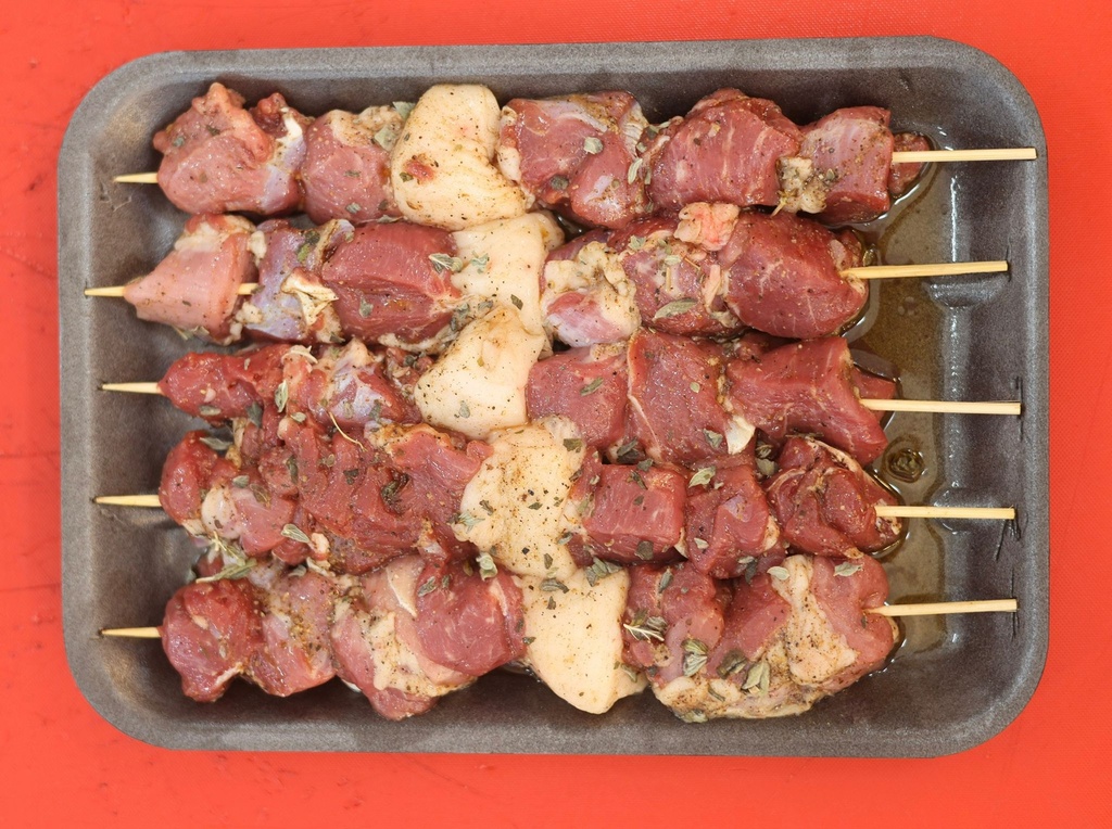 Meat Tikka with Marination 
 تكا لحم مع التوابل